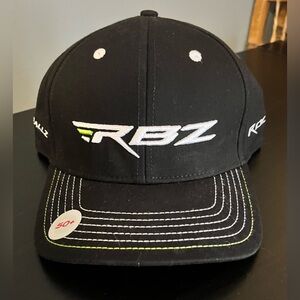 NWT TaylorMade RBZ Rocketballz Black Golf Hat S/M